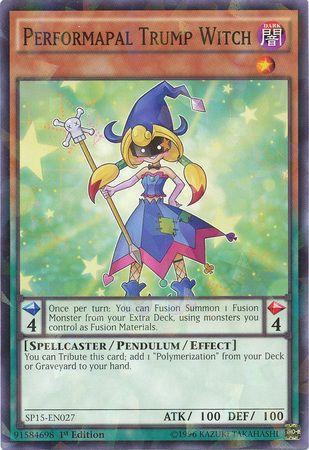 Performapal Trump Witch [Shatterfoil] SP15-EN027
