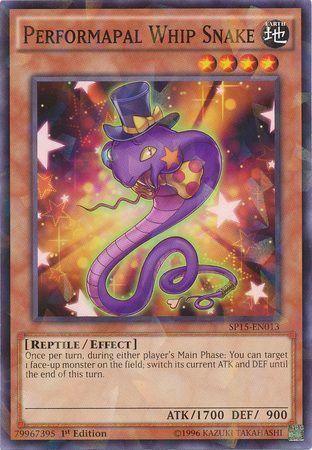 Performapal Whip Snake [Shatterfoil] SP15-EN013