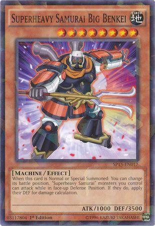 Superheavy Samurai Big Benkei [Shatterfoil] SP15-EN017