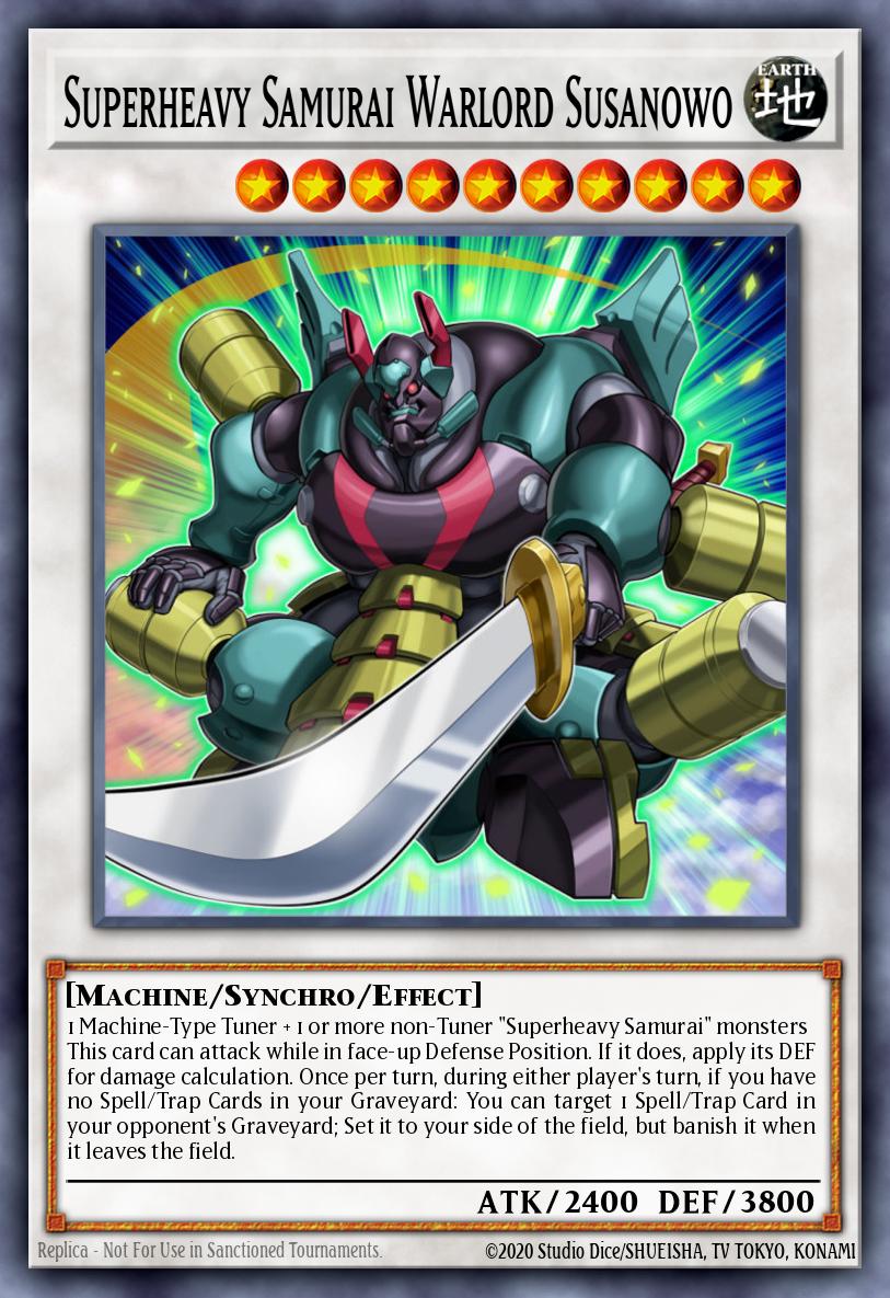 Superheavy Samurai Warlord Susanowo [Shatterfoil] SP15-EN034