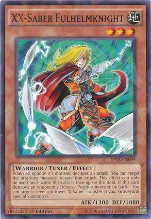 XX-Saber Fulhelmknight [Shatterfoil] SP15-EN005