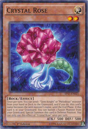 Crystal Rose [Starfoil Rare] SP17-EN021