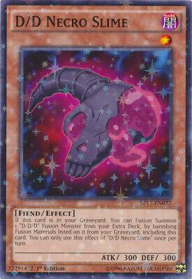 D/D Necro Slime [Starfoil Rare] SP17-EN027