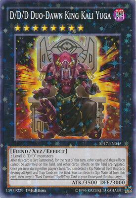 D/D/D Duo-Dawn King Kali Yuga [Starfoil Rare] SP17-EN045