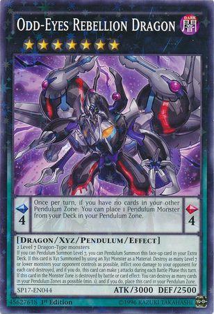 Odd-Eyes Rebellion Dragon SP17-EN044