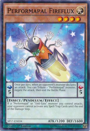 Performapal Fireflux [Starfoil Rare] SP17-EN034