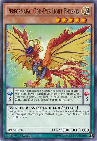 Performapal Odd-Eyes Light Phoenix SP17-EN032