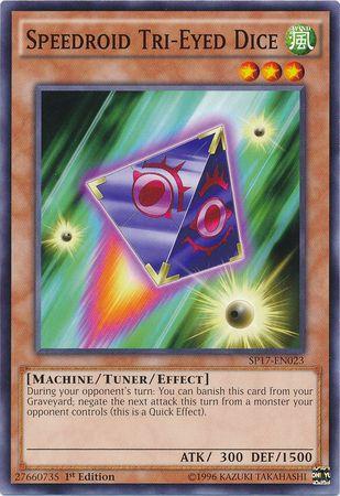 Speedroid Tri-Eyed Dice SP17-EN023