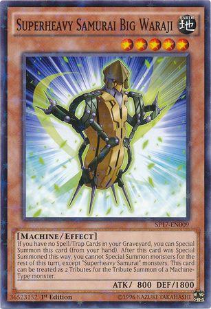 Superheavy Samurai Big Waraji [Starfoil Rare] SP17-EN009