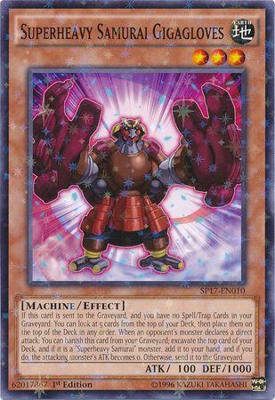 Superheavy Samurai Gigagloves [Starfoil Rare] SP17-EN010