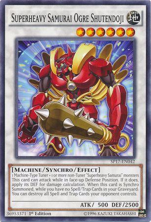 Superheavy Samurai Ogre Shutendoji SP17-EN042