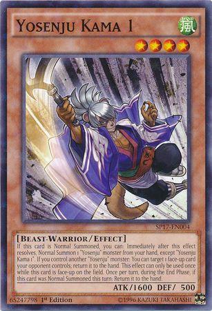 Yosenju Kama 1 [Starfoil Rare] SP17-EN004