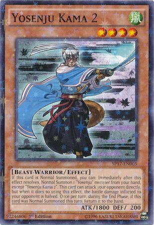 Yosenju Kama 2 [Starfoil Rare] SP17-EN005