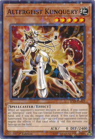 Altergeist Kunquery [Starfoil Rare] SP18-EN029
