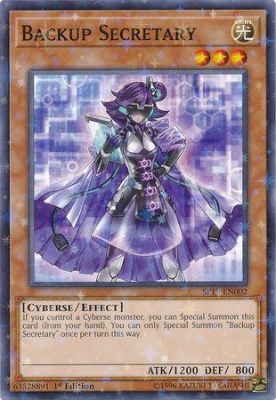 Backup Secretary [Starfoil Rare] SP18-EN002