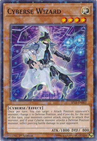 Cyberse Wizard [Starfoil Rare] SP18-EN003