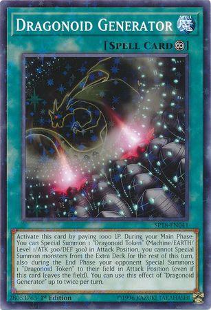 Dragonoid Generator [Starfoil Rare] SP18-EN041