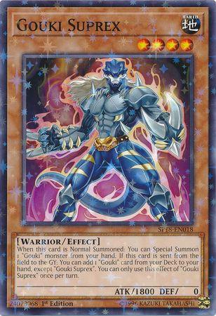 Gouki Suprex [Starfoil Rare] SP18-EN018