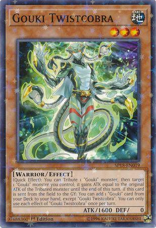 Gouki Twistcobra [Starfoil Rare] SP18-EN019