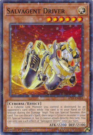 Salvagent Driver [Starfoil Rare] SP18-EN004
