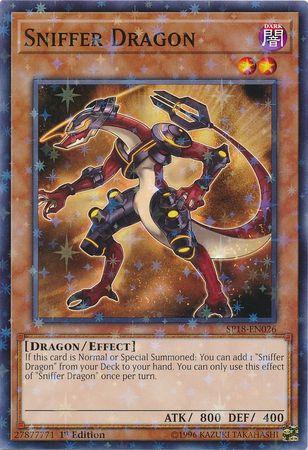 Sniffer Dragon [Starfoil Rare] SP18-EN026