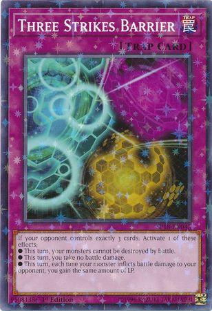 Three Strikes Barrier [Starfoil Rare] SP18-EN045