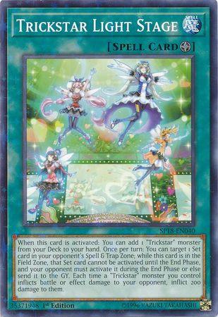 Trickstar Light Stage [Starfoil Rare] SP18-EN040