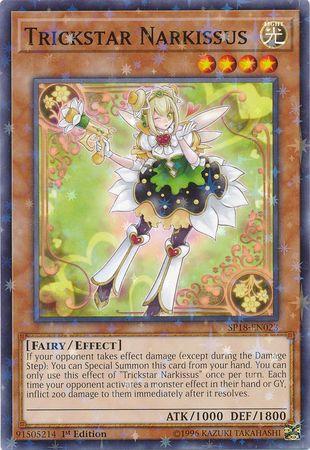 Trickstar Narkissus [Starfoil Rare] SP18-EN023