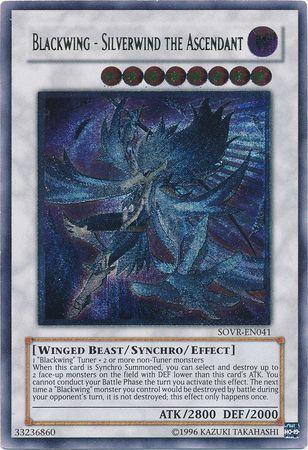 Blackwing - Silverwind the Ascendant [Ultimate Rare] SOVR-EN041