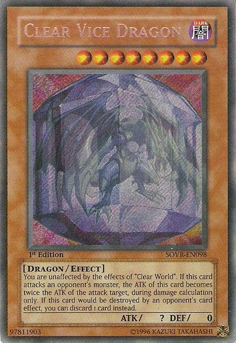 Clear Vice Dragon [1st Edition] SOVR-EN098