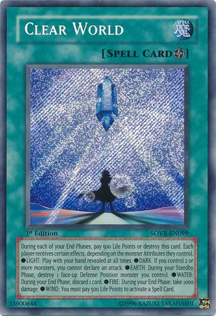 Clear World [1st Edition] SOVR-EN099