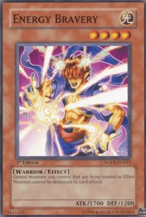Energy Bravery [1st Edition] SOVR-EN033
