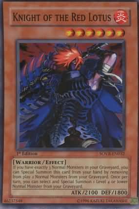 Knight of the Red Lotus [1st Edition] SOVR-EN032
