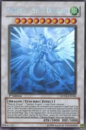 Majestic Star Dragon [Ghost Rare 1st Edition] SOVR-EN040