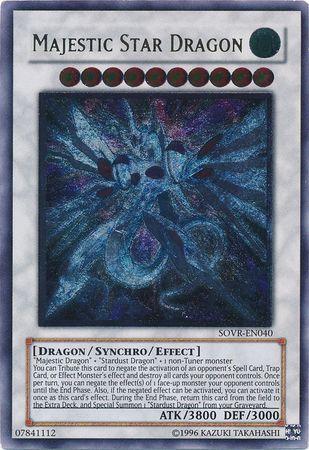 Majestic Star Dragon [Ultimate Rare] SOVR-EN040