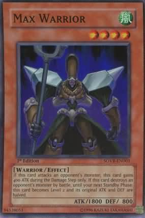 Max Warrior [1st Edition] SOVR-EN003