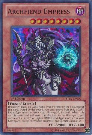 Archfiend Empress [1st Edition] STBL-EN000