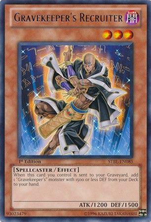 Gravekeeper's Recruiter [1st Edition] STBL-EN085