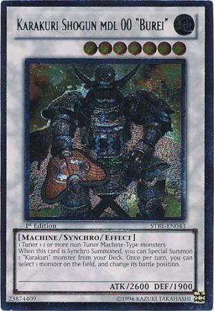 Karakuri Shogun mdl 00 Burei [Ultimate Rare 1st Edition] STBL-EN043
