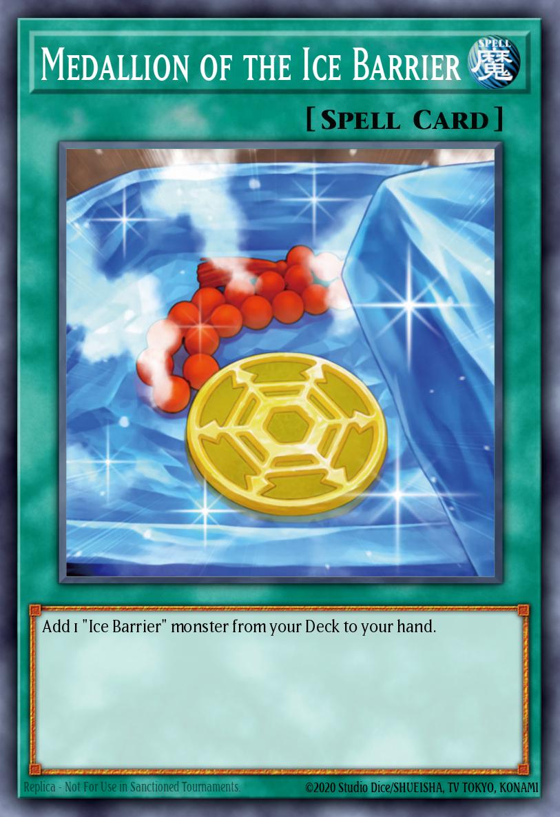 Medallion of the Ice Barrier [1st Edition] STBL-EN054