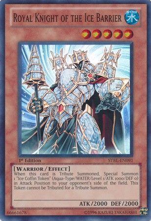 Royal Knight of the Ice Barrier [1st Edition] STBL-EN091
