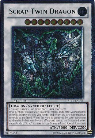 Scrap Twin Dragon [Ultimate Rare 1st Edition] STBL-EN044