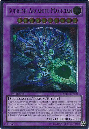 Supreme Arcanite Magician [Ultimate Rare 1st Edition] STBL-EN038