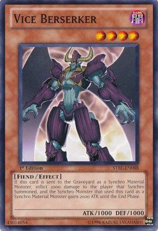 Vice Berserker [1st Edition] STBL-EN008