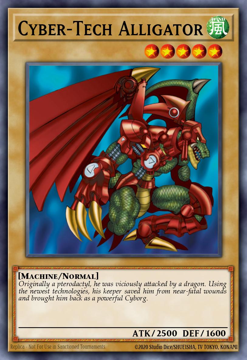 Cyber-Tech Alligator [1st Edition] YSDJ-EN001