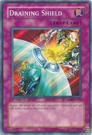 Draining Shield [1st Edition] YSDJ-EN038