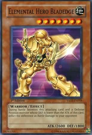 Elemental HERO Bladedge [1st Edition] YSDJ-EN018