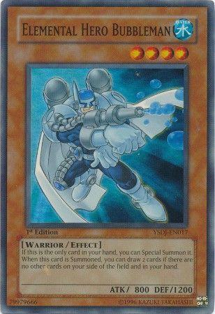 Elemental HERO Bubbleman [1st Edition] YSDJ-EN017