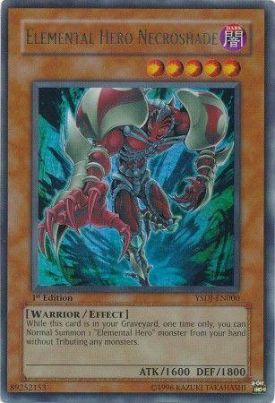Elemental HERO Necroshade [1st Edition] YSDJ-EN000