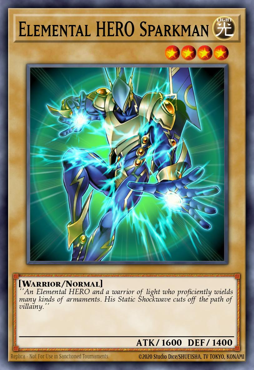 Elemental HERO Sparkman [1st Edition] YSDJ-EN008